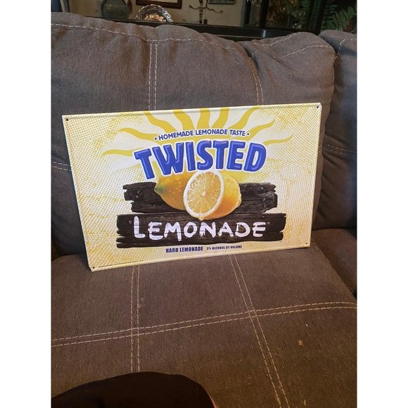 Twisted Lemonade Display Tin Sign - Picture 1 of 4